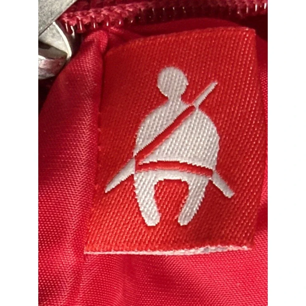 Original Seatbelt Bag Burgundy Mini Messenger Crossbody Bag Vintage Y2K Unique